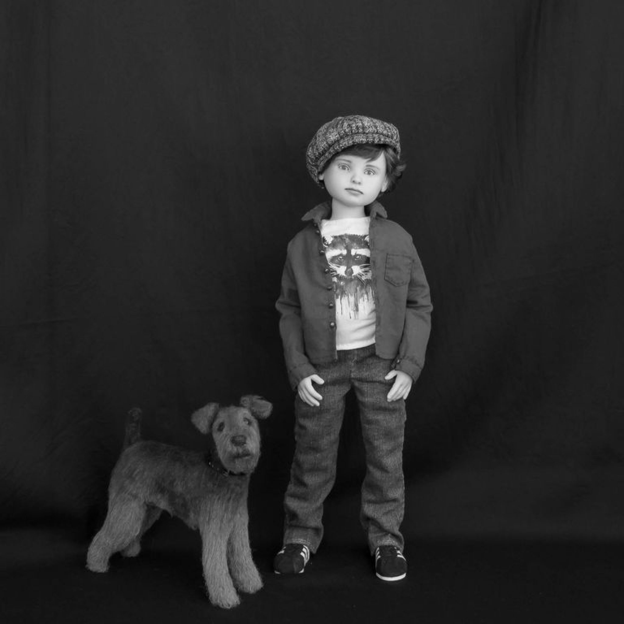 Черно/белое фото Тимофея | MaLenaDolls
